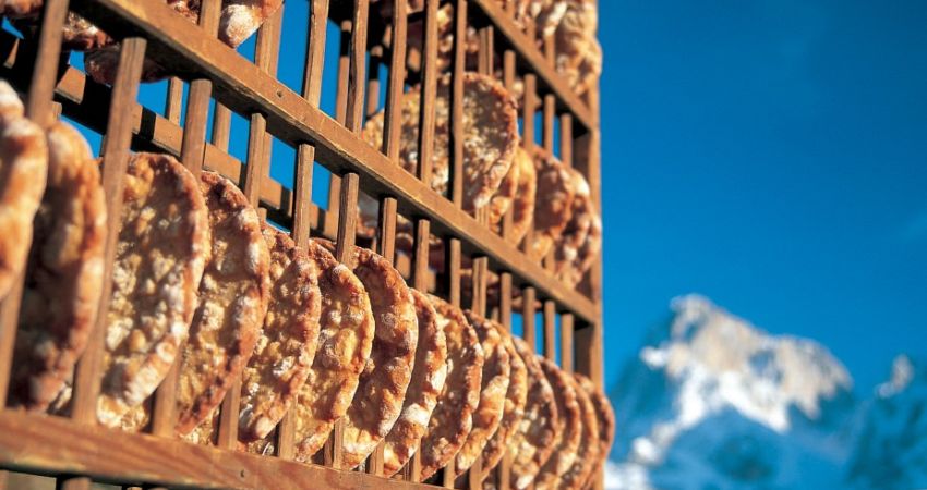 Traditionelle Südtiroler Brotspezialitäten